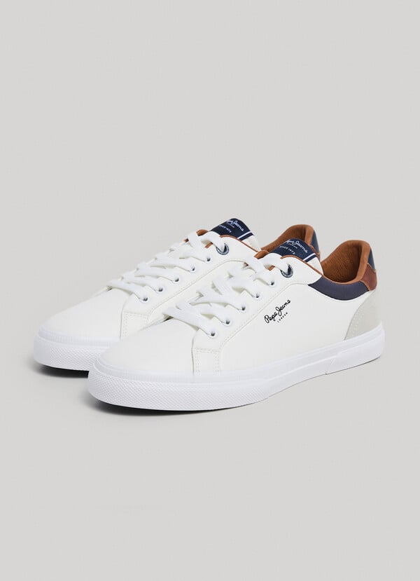 Pepe Jeans Zapatillas Clásicas Con Detalles En Ante