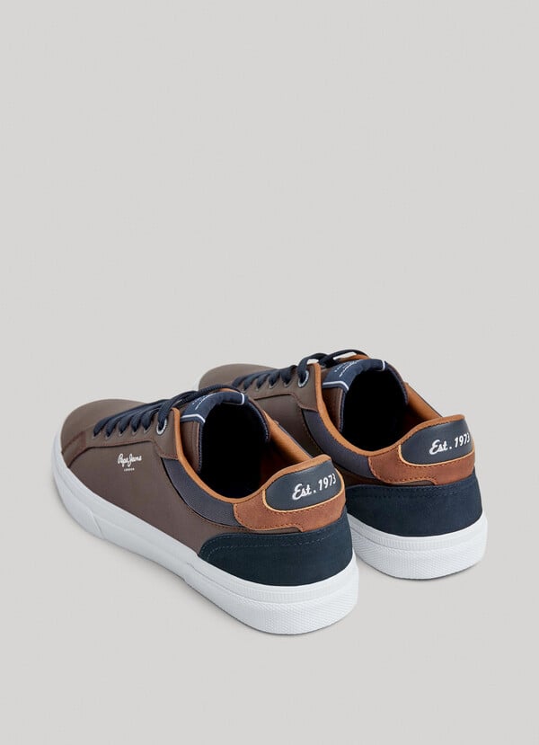 Pepe Jeans Zapatillas Clásicas Con Detalles En Ante