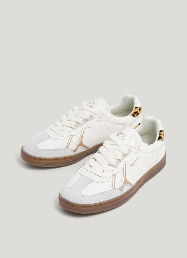 Pepe Jeans Zapatillas Con Detalles Animal Print - Ball