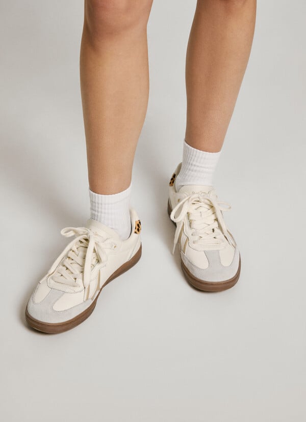 Pepe Jeans zapatillas con detalles animal print - ball