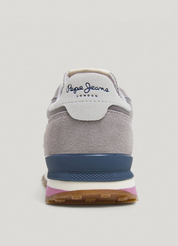 Pepe Jeans Zapatillas Running Con Detalles En Ante - Kingston