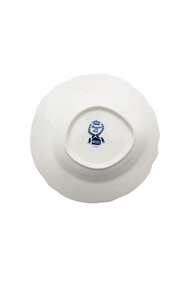 Diesel 11220 Soup Plate In Porcelain "classic O