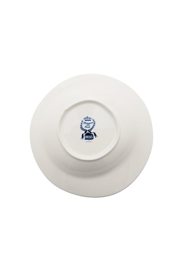 Diesel 11222 Soup Plate In Porcelain "classic O