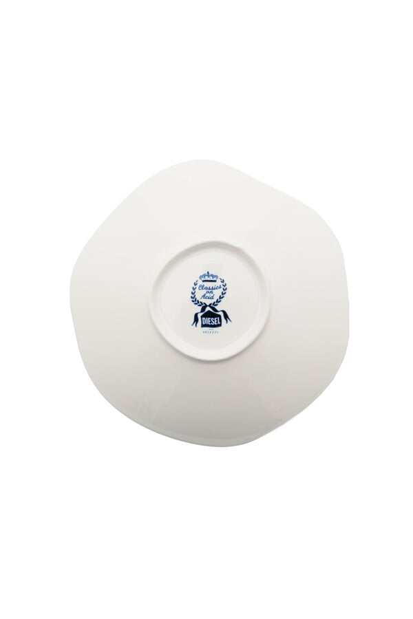 Diesel 11225 Soup Plate In Porcelain "classic O