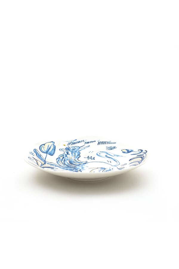 Diesel 11225 Soup Plate In Porcelain "classic O