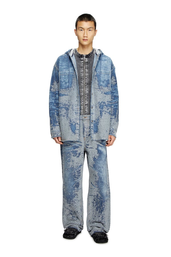 Diesel relaxed jeans 2001 d-macro 007w4