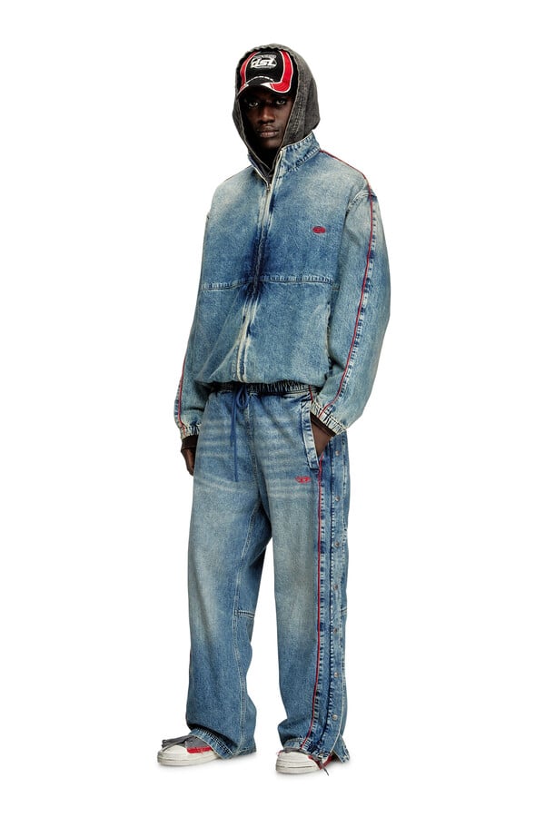 Diesel relaxed jeans d-axfor 0abcp