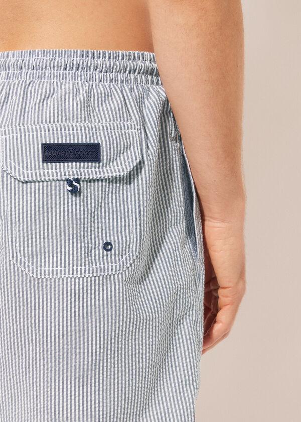 Calzedonia Bóxer De Hombre A Rayas Bañador Formentera