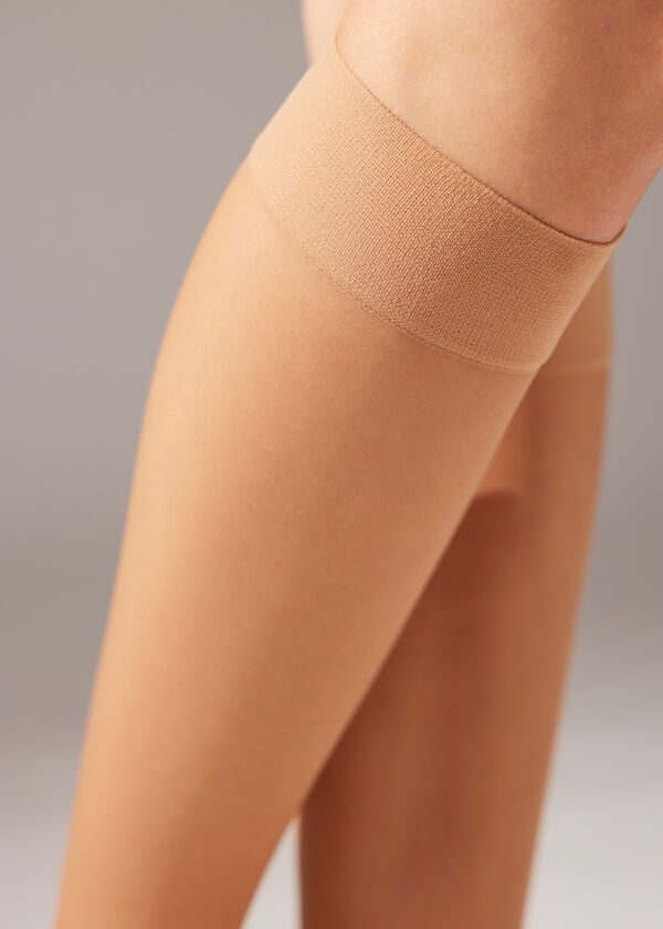 Calzedonia Calcetín De Media Transparente Denier 8 Estilo Ejecutivo