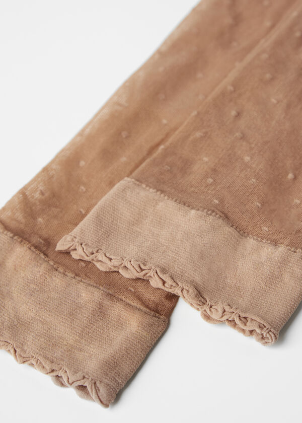 Calzedonia Calcetín Ejecutivo Media Estampado Por La Rodilla