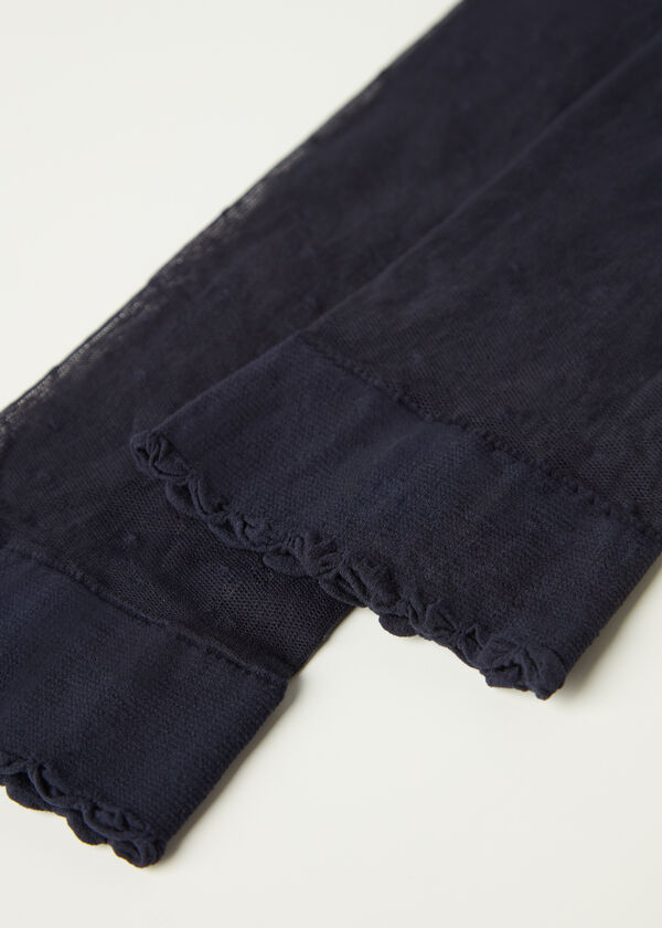 Calzedonia Calcetín Ejecutivo Media Estampado Por La Rodilla