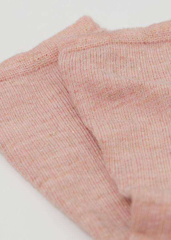 Calzedonia Calcetines Con Cashmere Y Purpurina Niña