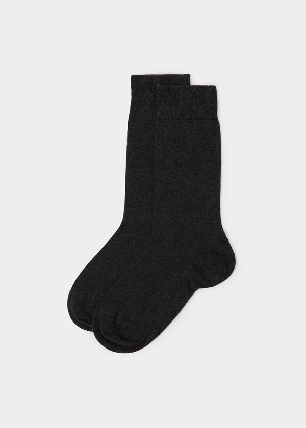 Calzedonia Calcetines Cortos de Hombre con Cashmere