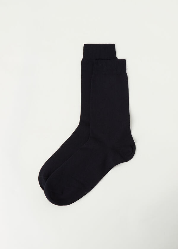 Calzedonia Calcetines Cortos en Algodón Cálido de Hombre