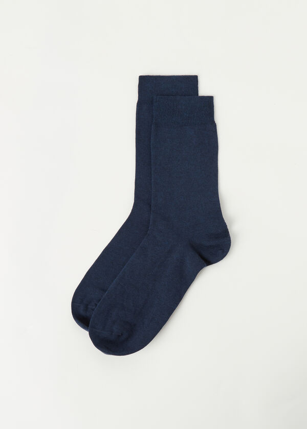 Calzedonia Calcetines Cortos en Algodón Cálido de Hombre