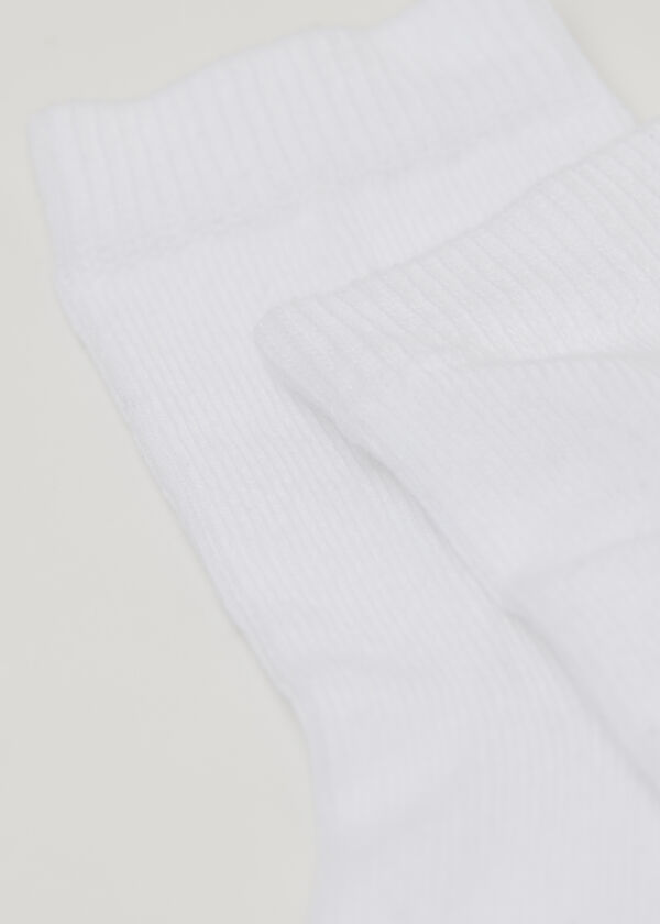 Calzedonia Calcetines Cortos En Algodón De Recién Nacido