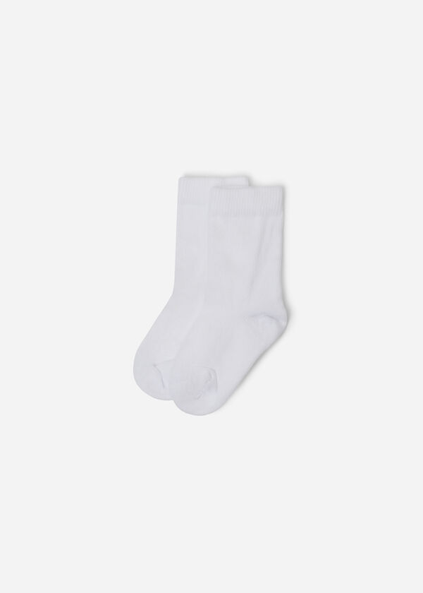 Calzedonia Calcetines Cortos en Algodón de Recién Nacido