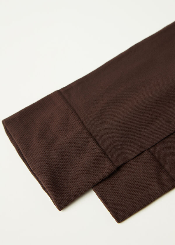 Calzedonia Calcetines Ejecutivos Largos En Microfibra 30 Deniers