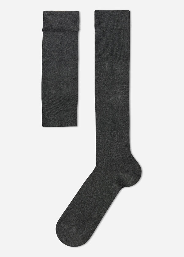 Calzedonia Calcetines Largos de Hombre con Cashmere