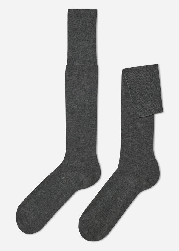 Calzedonia Calcetines Largos de Hombre con Cashmere