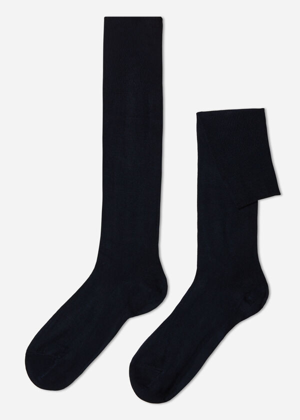 Calzedonia Calcetines Largos de Hombre con Cashmere