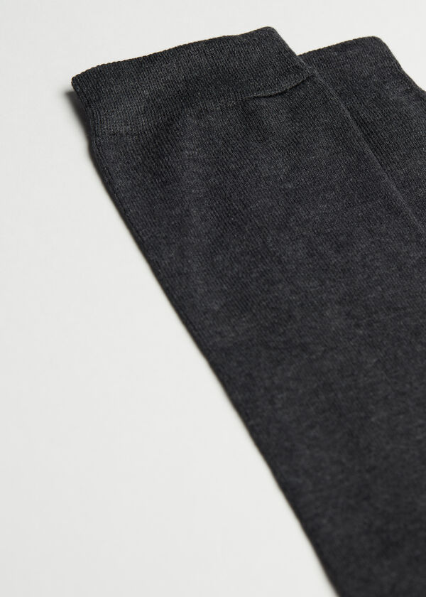 Calzedonia Calcetines Largos De Hombre En Algodón Cálido