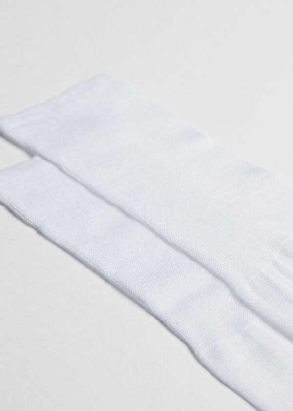 Calzedonia Calcetines Largos De Hombre En Hilo De Escocia