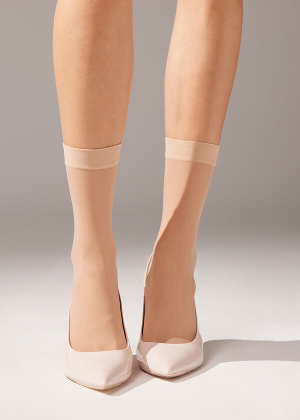 Calzedonia Calcetines Media Transparente 20 Deniers