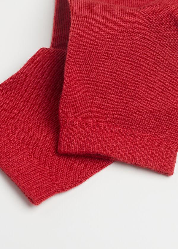 Calzedonia Calcetines Para Niños De Algodón Cortos Transpirables