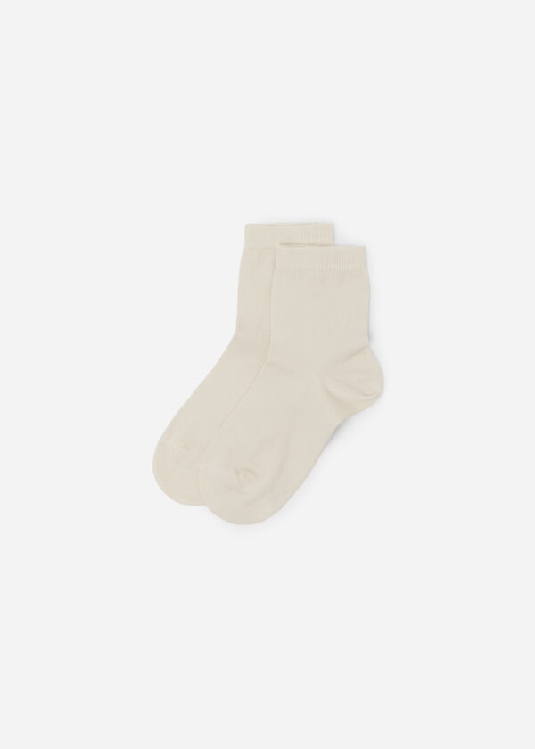 Calzedonia Calcetines para niños de algodón cortos transpirables