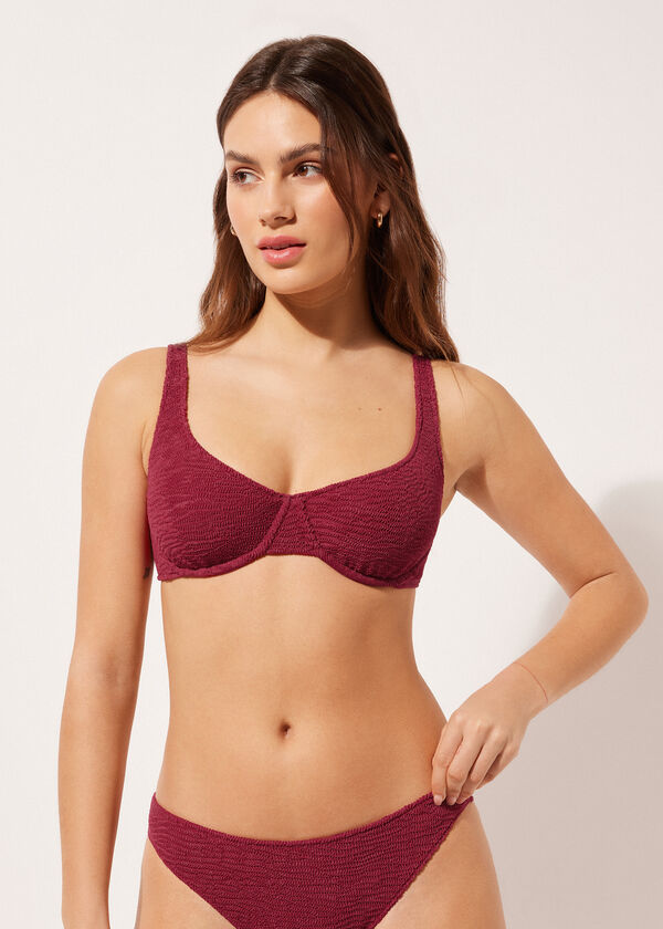 Calzedonia Bikini Balconette Crinkle Waves