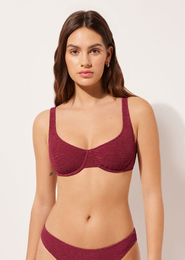 Calzedonia Bikini Balconette Crinkle Waves