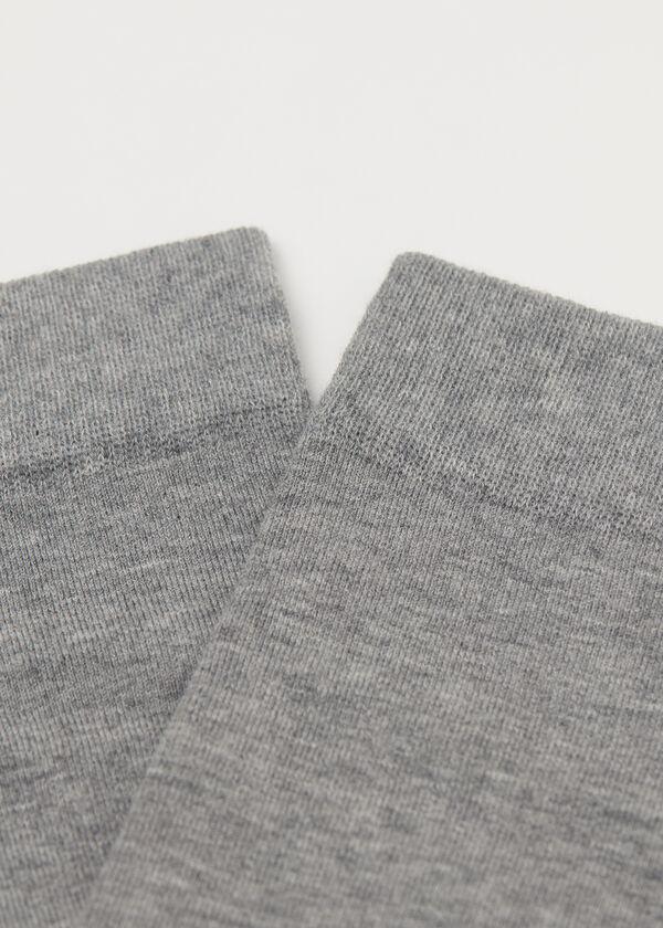 Calzedonia Calcetín De Hombre En Algodón Satinado