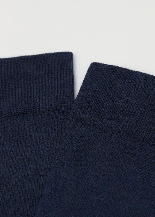 Calzedonia Calcetín De Hombre En Algodón Satinado