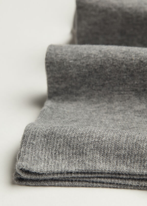 Calzedonia Calcetín Largo De Algodón