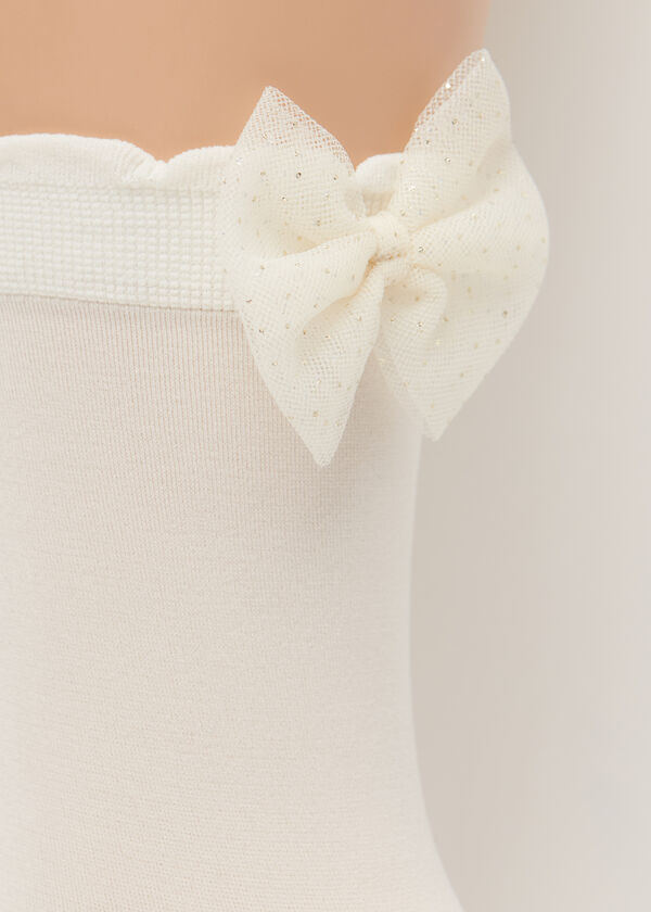 Calzedonia Calcetines Con Lazo Niña