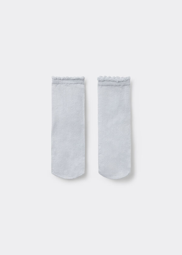 Calzedonia Calcetines con Purpurina de Niña