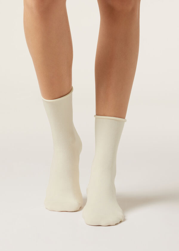 Calzedonia Calcetines cortos con cachemira