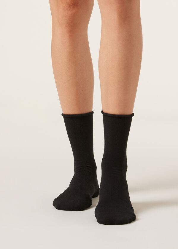 Calzedonia Calcetines cortos con cachemira