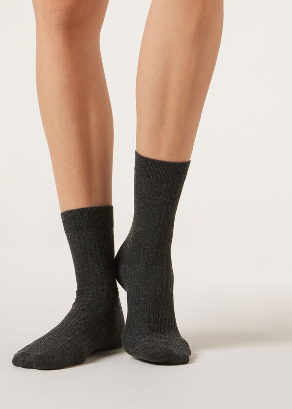 Calzedonia Calcetines Cortos con Cashmere