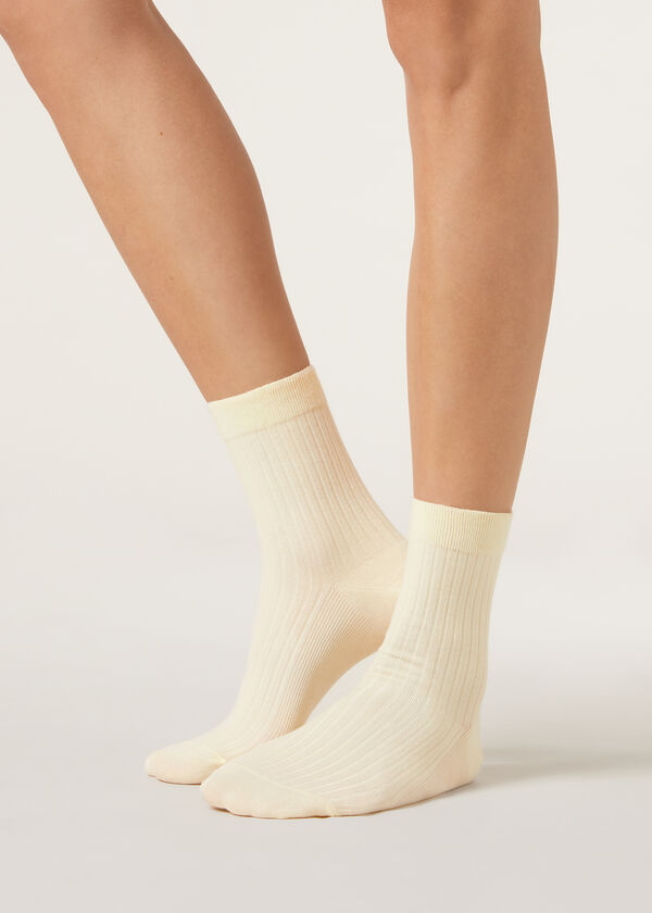 Calzedonia Calcetines Cortos con Cashmere
