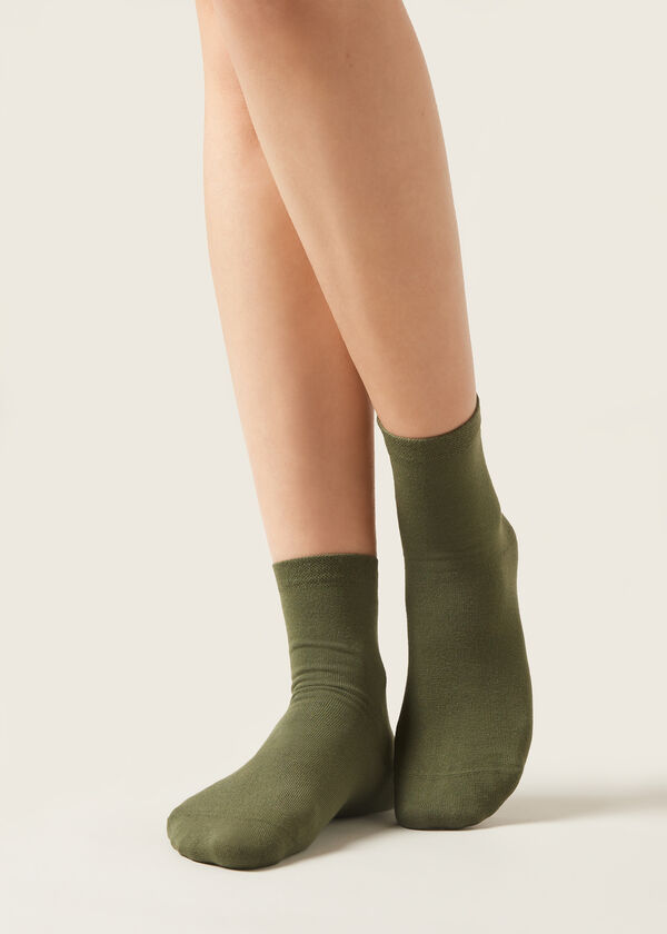 Calzedonia Calcetines Cortos Con Puño