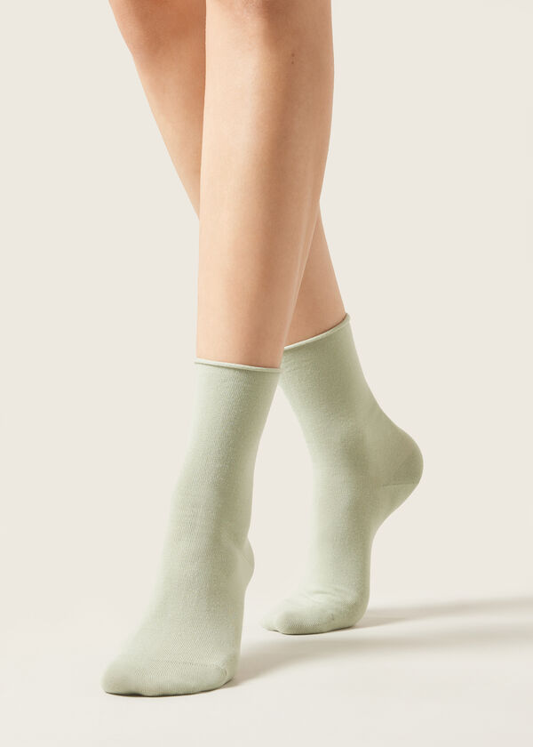 Calzedonia Calcetines cortos de algodón sin puños
