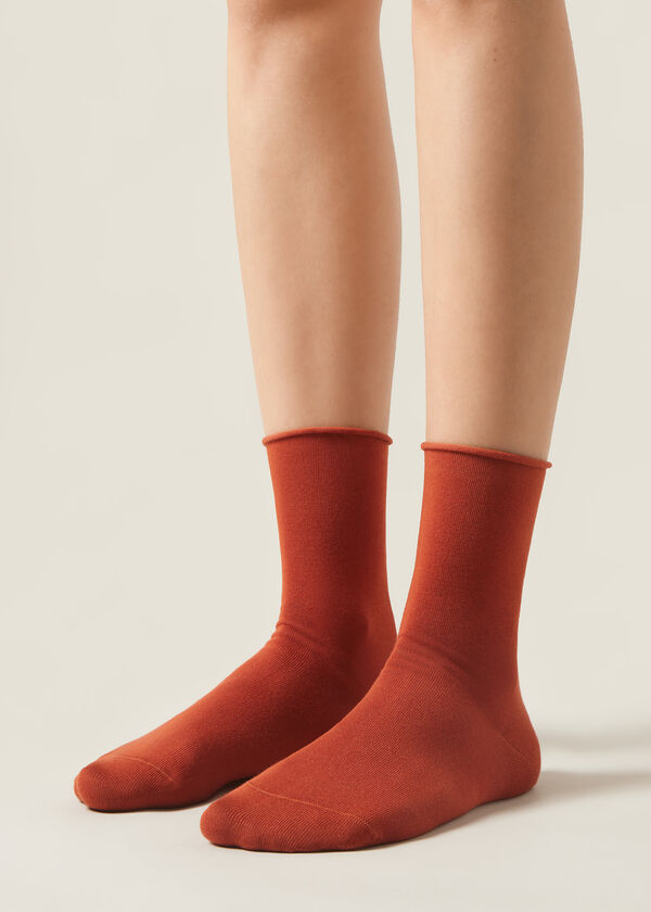 Calzedonia Calcetines cortos de algodón sin puños