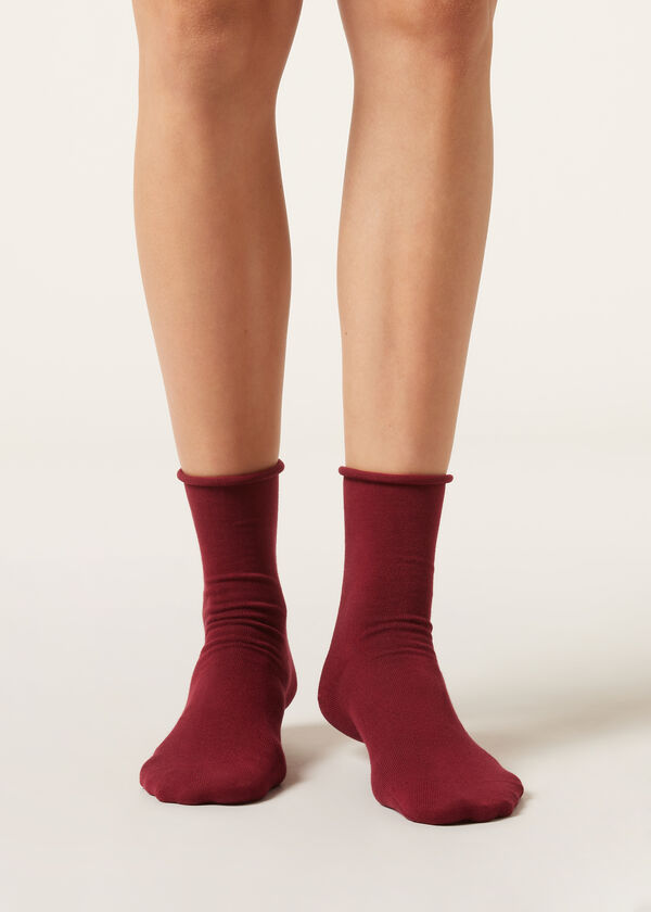 Calzedonia Calcetines cortos de algodón sin puños