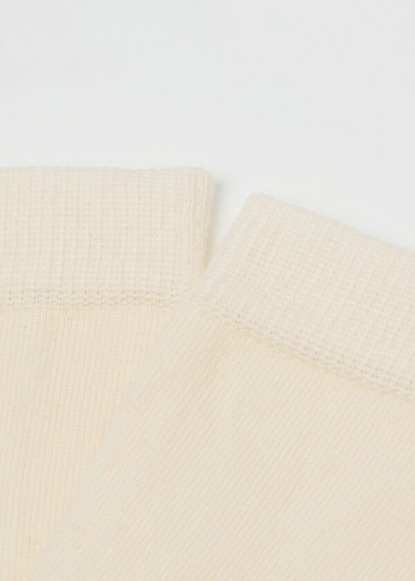 Calzedonia Calcetines En Lana/Algodón Sin Orillo