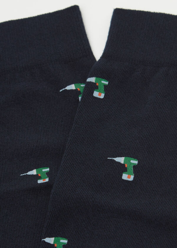 Calzedonia Calcetines Estampado Integral Hombre