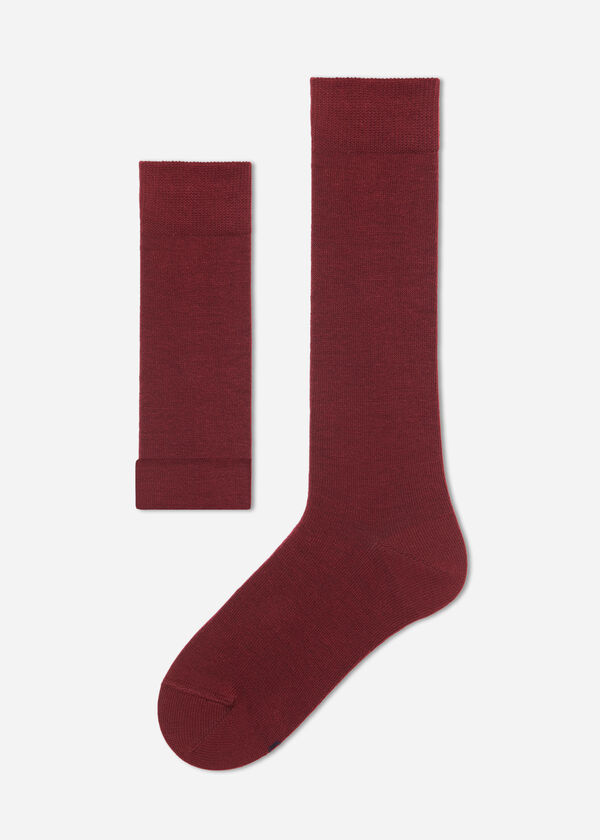 Calzedonia Calcetines Largos de Algodón de Niño