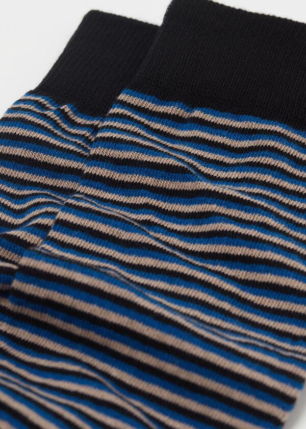 Calzedonia Calcetines Largos Rayas Hombre