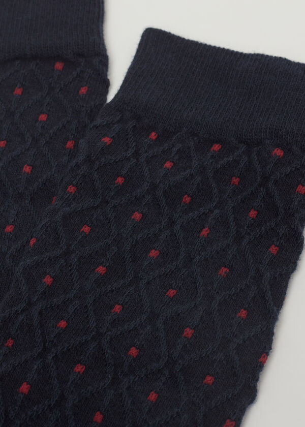 Calzedonia Calcetines Largos Rombos Hombre